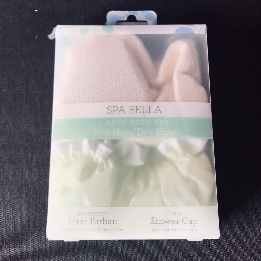 Hair Turban and Shower Cap combo pak
